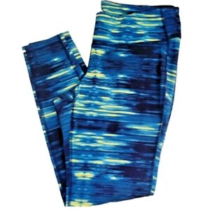 NWOT Old Navy Active Go Dry Blue Athletic Tights Pants Size S (6-7)